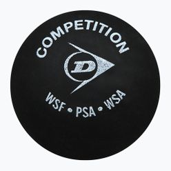 Dunlop Competition squashové míčky 12 ks černé 700112
