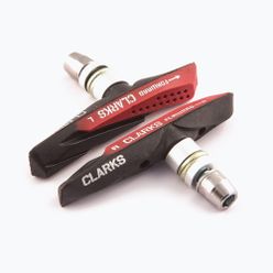 Brzdové destičky Clarks MTB černá/červená CLA-CPS958