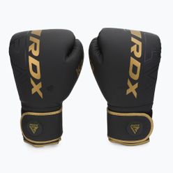 Boxerské rukavice RDX F6 černo-zlate BGR-F6MGL