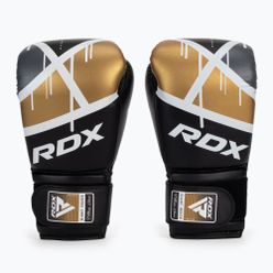 Boxerské rukavice RDX BGR-F7 černé/zlaté BGR-F7BGL