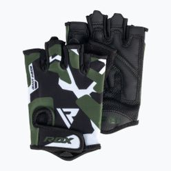 Tréninkové rukavice RDX Sumblimation F6 černo-zelené WGS-F6GN