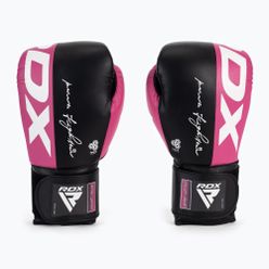 Boxerské rukavice RDX REX F4 růžové/černé BGR-F4P-8OZ