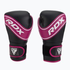 Dětské boxerské rukavice RDX černo-růžové JBG-4P