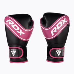 Dětské boxerské rukavice RDX černo-růžové JBG-4P