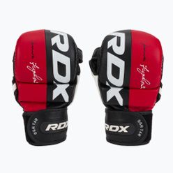 RDX T6 grapplingové rukavice černo-červené GGR-T6R