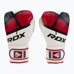 Boxerské rukavice RDX červenobílé BGR-F7R