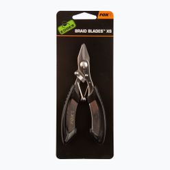 Fox Edges Carp Braid Blades rybářské nůžky černé CAC540