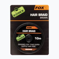FOX Edges Hair Braid hnědý kaprový cop CAC565