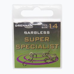 Háčky Drennan Super Specialist Barbless stříbrné HESU014