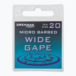 Háčky Drennan Wide Gape stříbrné HSWDGM020