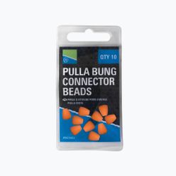 Preston Pulla Bug Connector Beads oranžová P0020003 rybářské zarážky