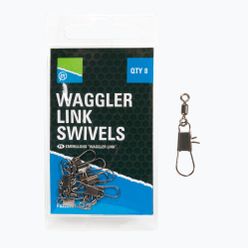 Preston Waggler Link Swivels methode safety pins black P0220021