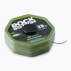 Ridge Monkey Connexion Rock Bottom Tungsten Semi Stiff Coated Hooklink pletená šňůra zelená RMT281