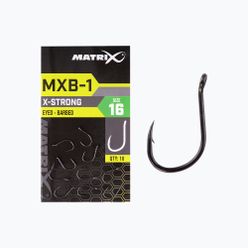 Matrix MXB-1 Háčky s ostny a očkem 10 ks černé GHK152