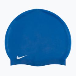 Plavecká čepice Nike Solid Silicone modrá 93060-494