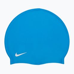Dětská plavecká čepice Nike SOLID JUNIOR Blue TESS0106