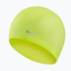 Dětská plavecká čepice Nike Solid Silicone Yellow TESS0106