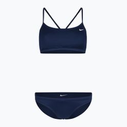 Dámské dvoudílné plavky Nike Essential Sports Bikini navy blue NESSA211-440