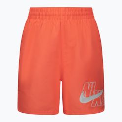 Dětské plavecké šortky Nike Logo Solid Lap oranžové NESSA771