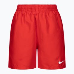 Dětské plavecké šortky Nike Logo Solid Lap červené NESSB866