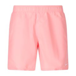 Pánské plavecké šortky Nike Essential 5' Volley růžové NESSA560