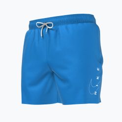 Pánské plavecké šortky Nike Swoosh Break 5 Volley modré NESSC601