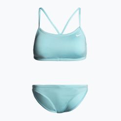 Dámské dvoudílné plavky Nike Essential Sports Bikini modré NESSA211-437