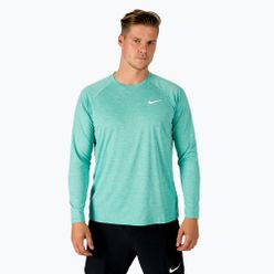 Pánské tréninkové tričko s dlouhým rukávem Nike Heather blue NESSA590-339