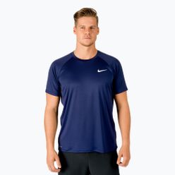 Pánské tréninkové tričko Nike Ring Logo LS navy blue NESSA586