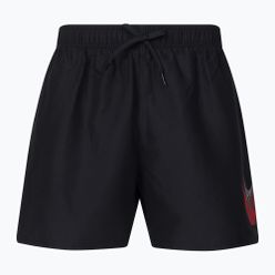Pánské plavecké šortky Nike Liquify Swoosh 5' Volley černé NESSC611