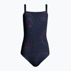 Speedo dámské jednodílné plavky AmberGlow Shaping fialové a tmavě modré 8-00306215153