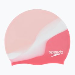 Speedo Multi Colour Silicone Junior dětská čepice růžová 8-00236714575