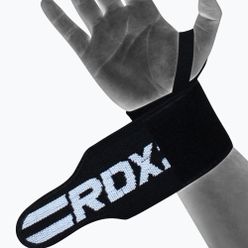 Bandáže na zápěstí RDX Gym Wrist Wrap Pro černé WAH-W2B