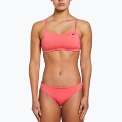 Dámské dvoudílné plavky Nike Essential Sports Bikini růžové NESSA211-683