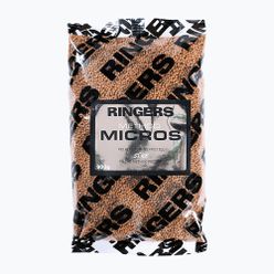 Ringers Method Micros 2 mm hnědé pelety s návnadou PRNG24