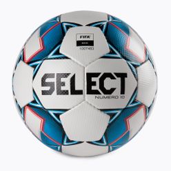 Fotbalový míč SELECT Numero 10 FIFA BASIC v22 White/Blue 110042/5