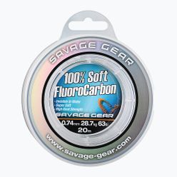 SavageGear Fluorocarbon Soft transparentní 54857