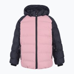 Dětská lyžařská bunda Color Kids Ski Jacket Quilted AF 10.000 růžovo-černá 740694