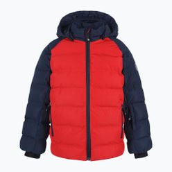 Dětská lyžařská bunda Color Kids Ski Jacket Quilted AF 10.000 červeno-černá 740695