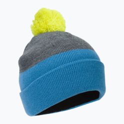 Dětská zimní čepice Color Kids Hat Beanie Colorblock modro-šedá 740805