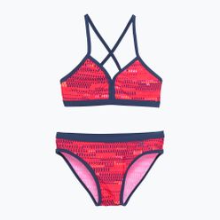 Barva Dětské dvoudílné plavky AOP Bikini červená CO7201175380
