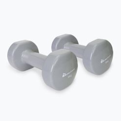 Činky Meteor 2 x 5 kg šedé 30187