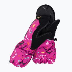 Dětské lyžařské rukavice Viking Snoppy růžové 125/23/2288