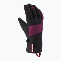 Pánské lyžařské rukavice Viking Espada black/purple 113/24/4587
