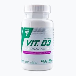 Vitamin D3 + Magnesium Trec vitamín D3 + hořčík 60 kapslí TRE/814
