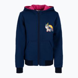 Dětská jezdecká bunda York Unicorn Pink and Navy Blue 501801146