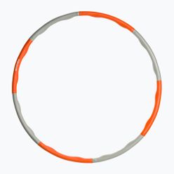 Obruč Hula Hop s masážními výstupky Spokey 8El oranžovo-šedá 929900
