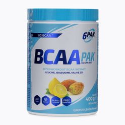 BCAA 6PAK PAK aminokyseliny 400g kaktus-citron PAK/013#KAKCY