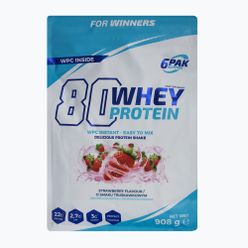 Whey 6PAK 80 Protein 908g jahoda PAK/162#TRUSK