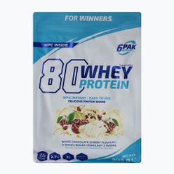 Whey 6PAK 80 Protein 908g bílá čokoláda-višeň PAK/162#BCZWI